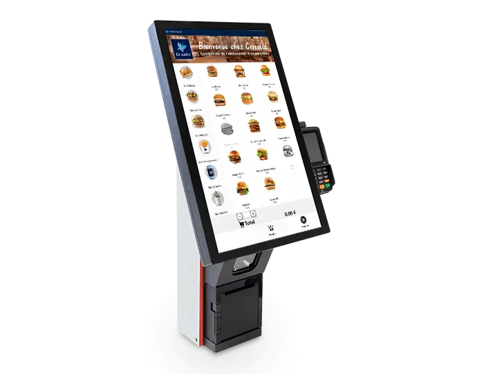 Gestion des commandes depuis une borne